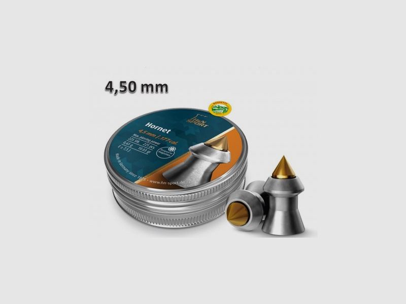 H&N SPORT Geschosse HORNET Kal. 4,50mm 0,62gr