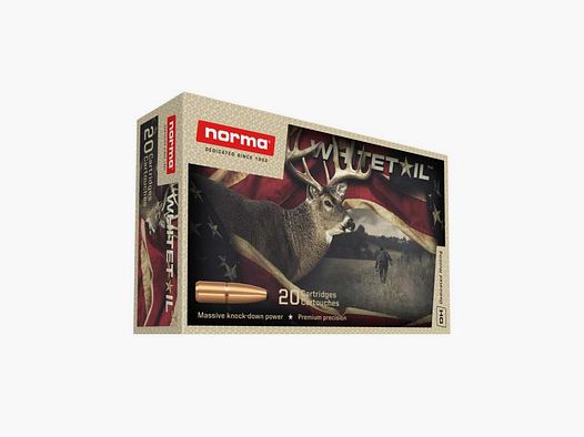 20 balles WHITETAIL Cal. 6.5 CDR 140 GRS NORMA
