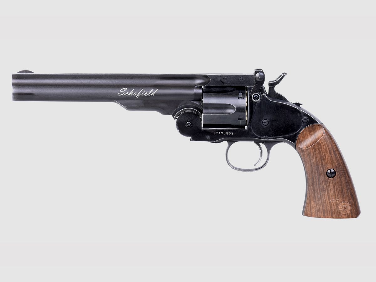 Schofield 6" Black 6mm - Airsoft Co2 Non BlowBack