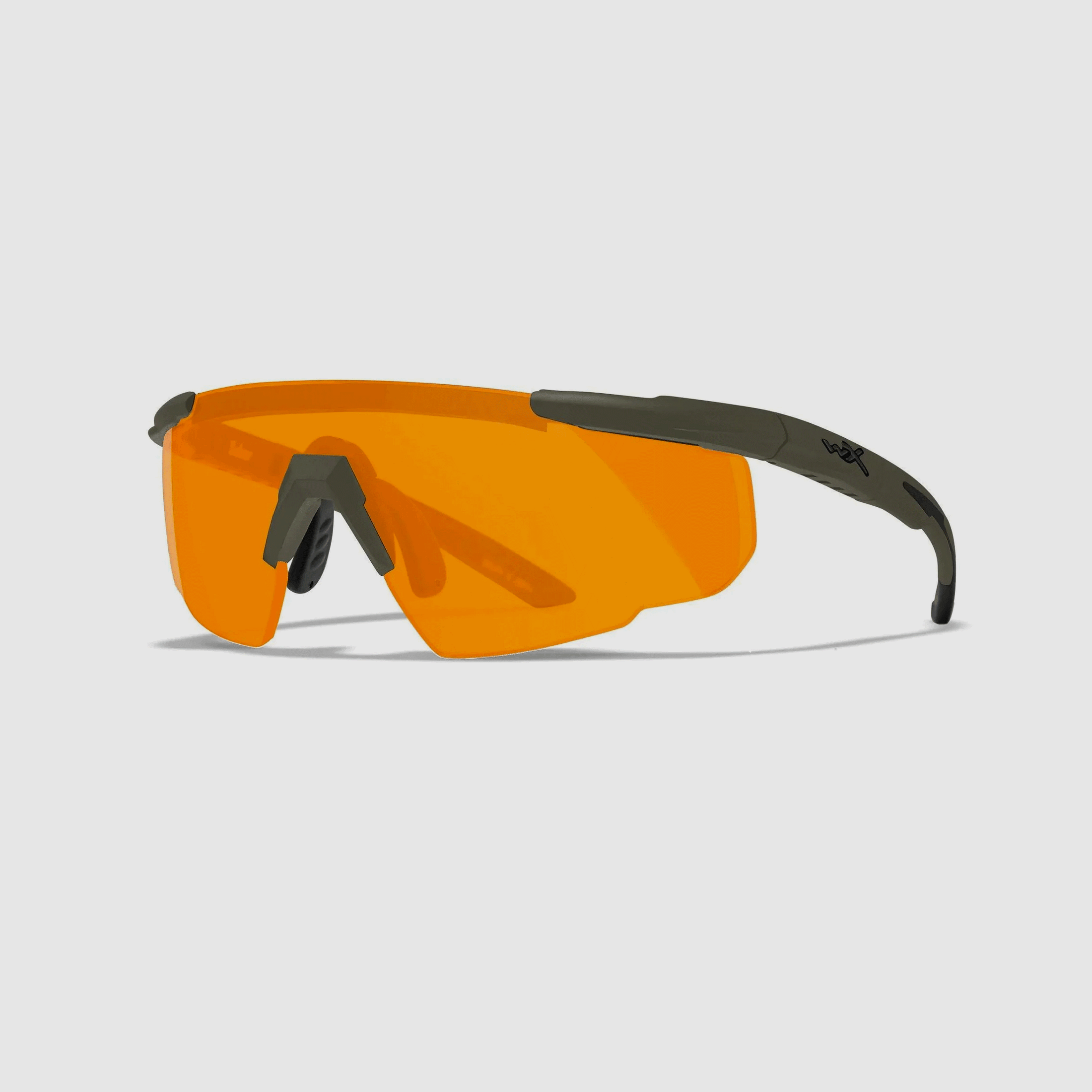 WILEY X – LUNETTES SABER ADVANCED 3 LENTILLES CADRE VERT OD GRIS | TRANSPARENT | LENTILLE ROUILLE CLAIRE, image 3 sur 6