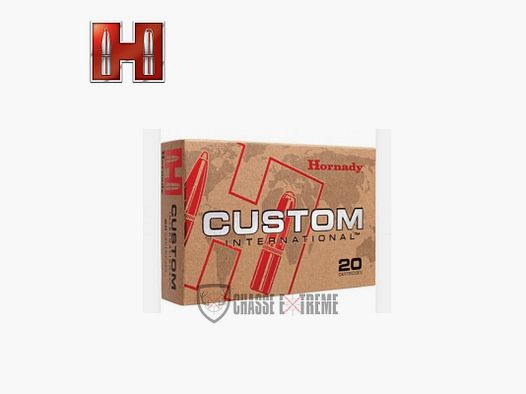 20 Patronen HORNADY Custom International 6.5 Creedmoor 140 Gr Sp Intl
