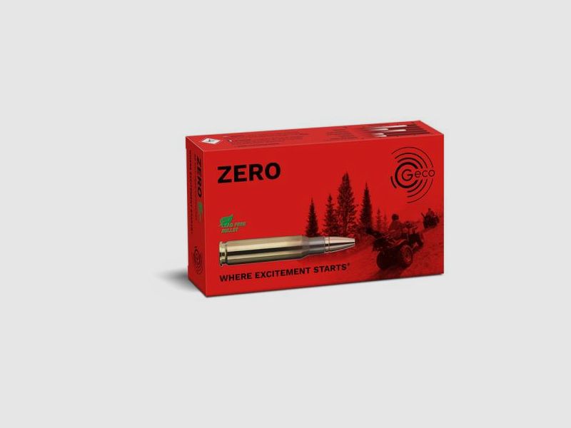 GECO Kugelpatronen 8x57IRS ZERO bleifrei 20 Stk   9,0g/139grs