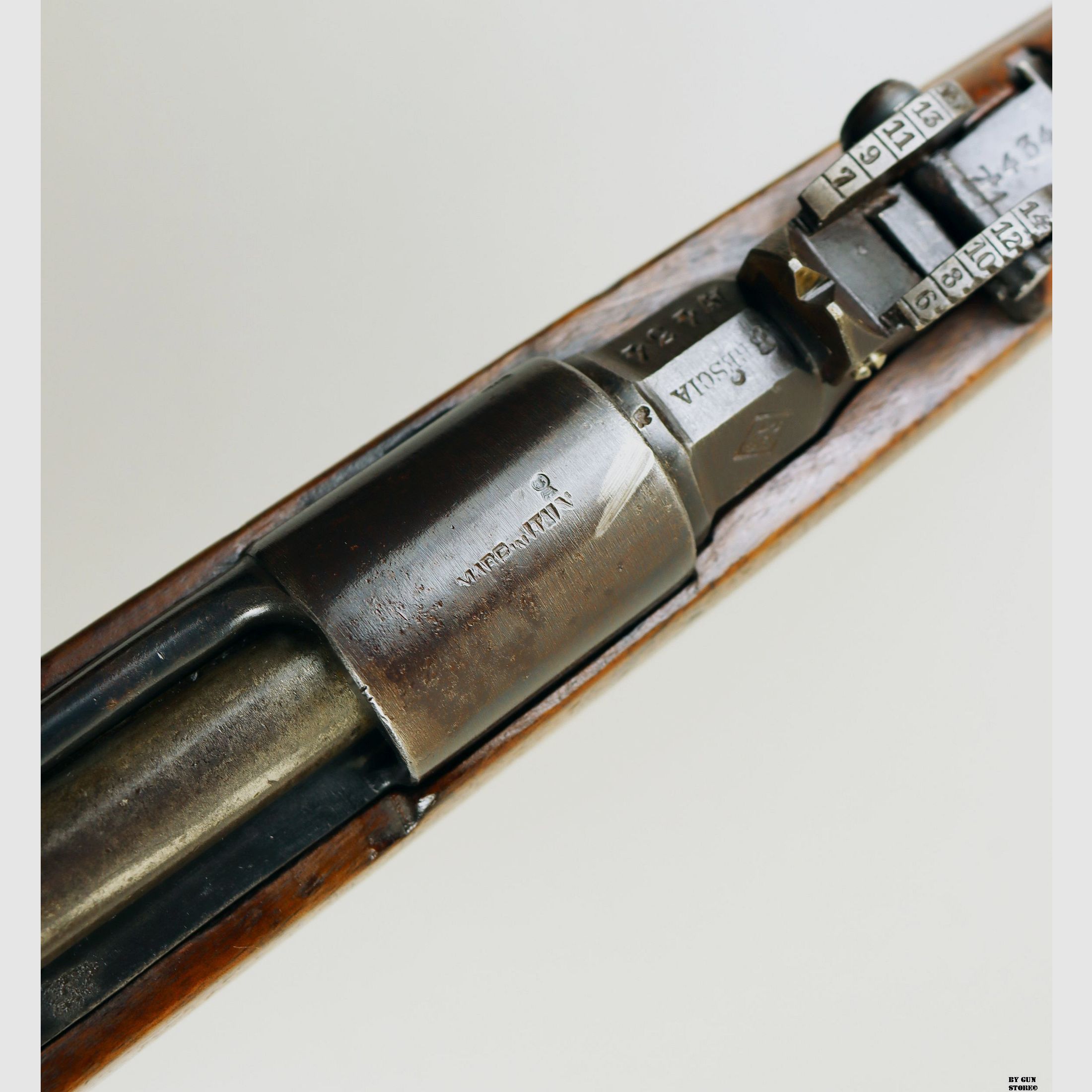 Carcano rifle mod. 91TS NVC NAPOLEONE and VITTORIO CASTELLI cal. 6.5×52 matr. A434, image 10 of 14