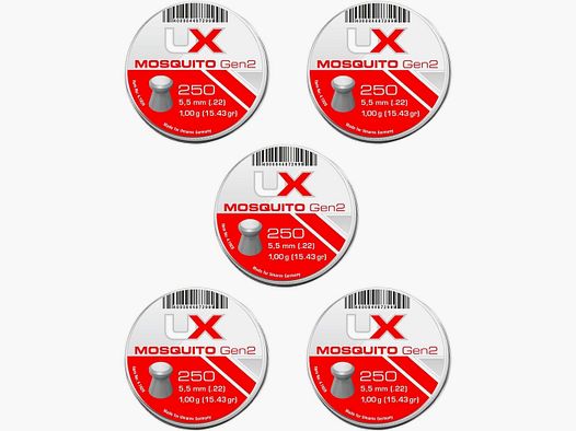 Umarex 5,50 Diabolo Mosquito Gen2 1250 pièces
