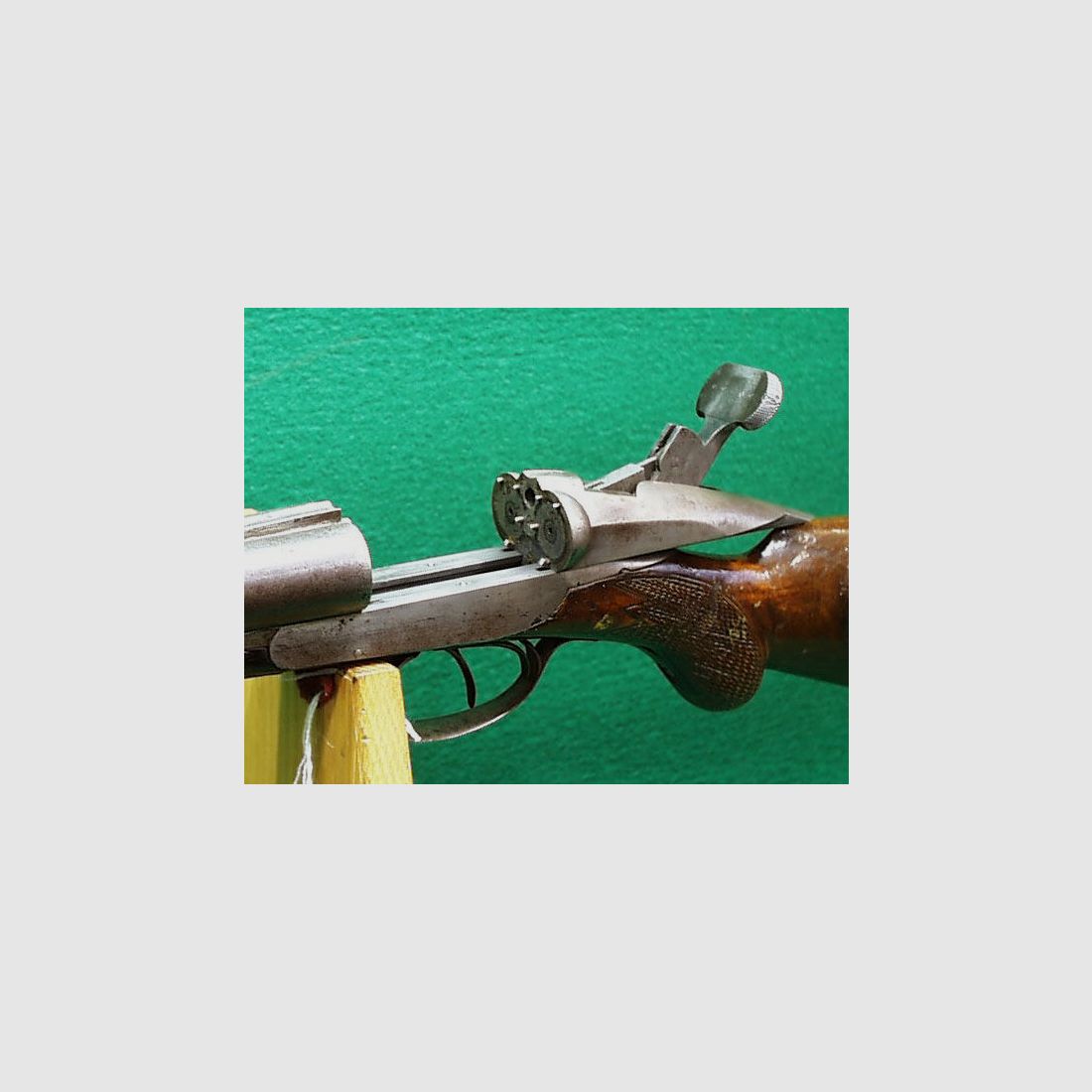 Charlin double-barrel shotgun, sliding lock