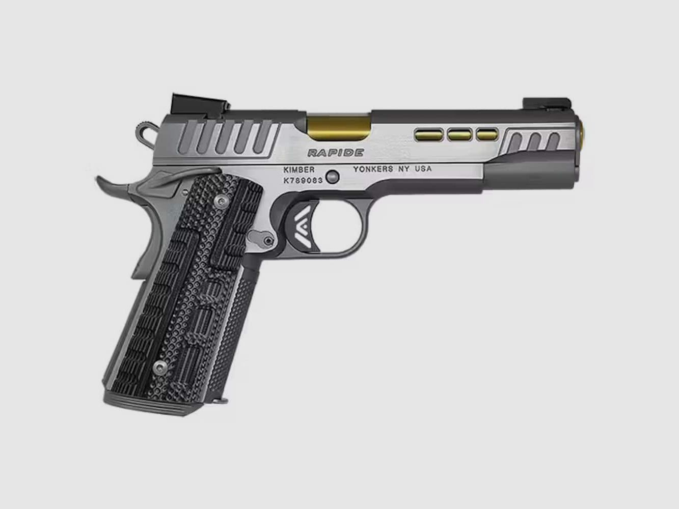 Kimber 1911 Rapide Dawn Inox / Gold 5″ .45 ACP, Bild 2 von 2