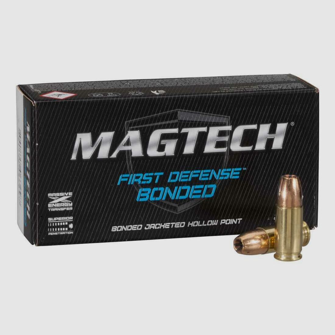 Magtech JHP 147 grs. 50Stk - First Defense Bonded