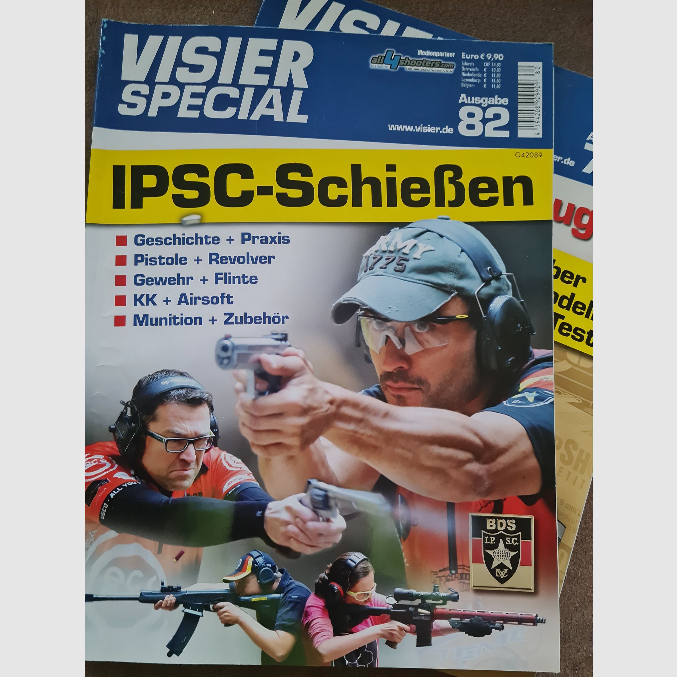 4 x Visier Special Ausgabe: 76 , 82,  104 und 107