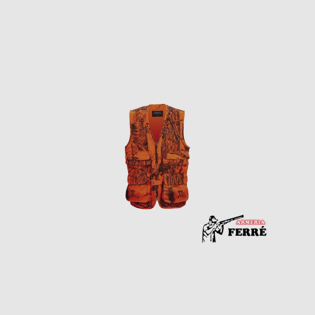 Weste BECADA CAMO orange, Bild 1 von 2