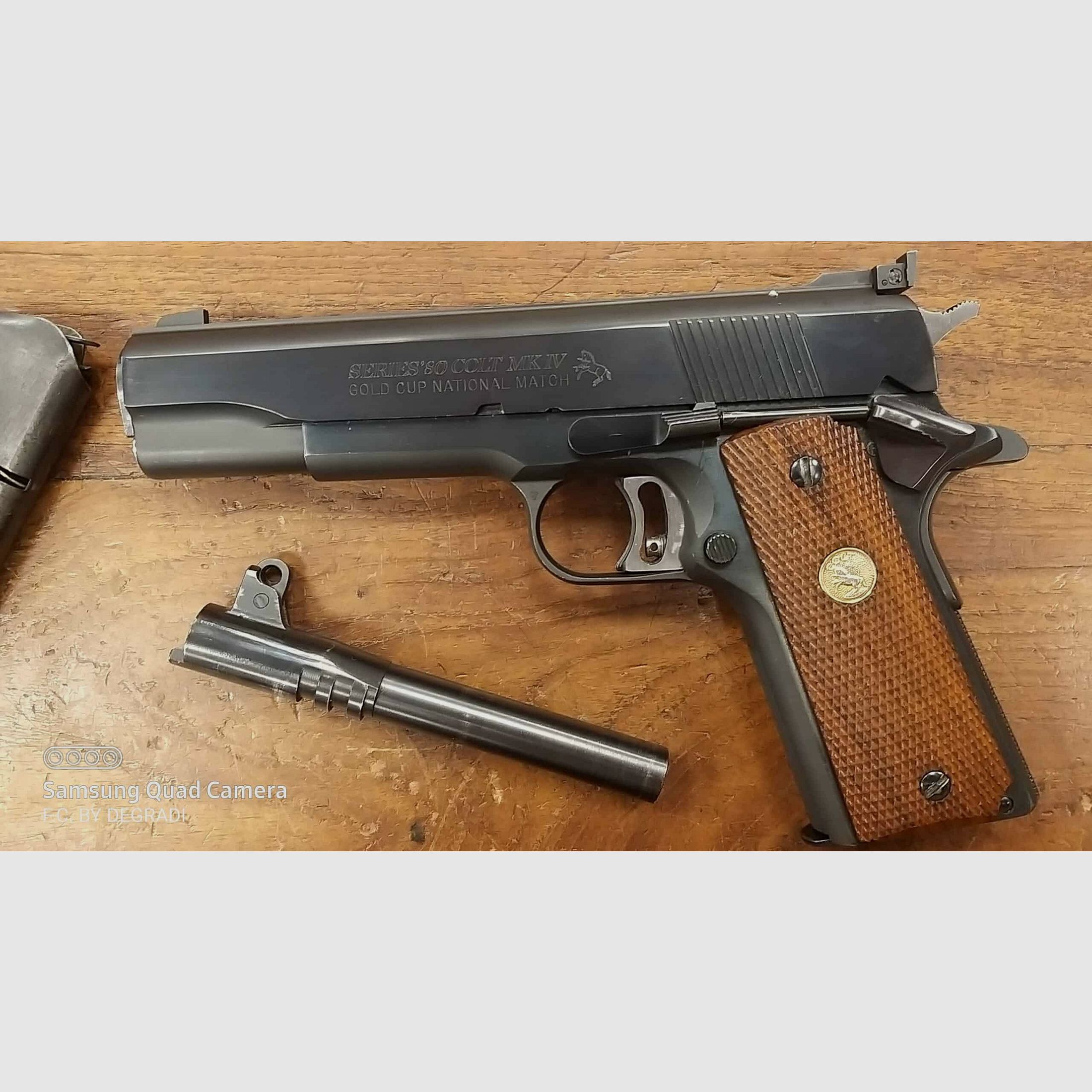 COLT 1911 SERIES 80′ GOLD CUP 45 ACP, imagen 2 de 4