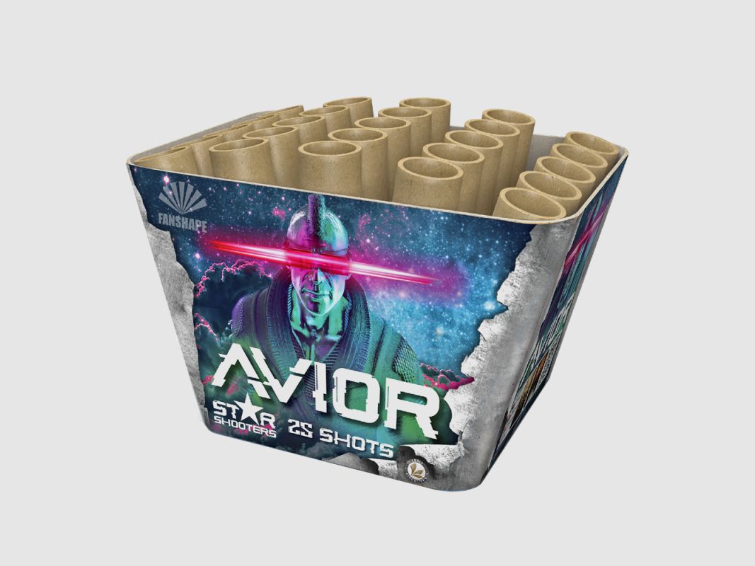 Lesli Avior Krejser Compact 25 Schoten Fächerbatterij