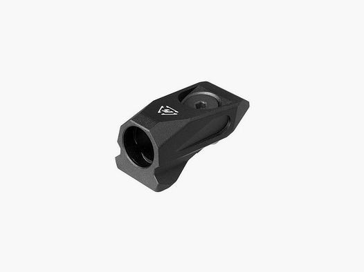 Strike Industries – Port Link angewinkelte KeyMod-/M-LOK-QD-Riemenbügelhalterung – Schwarz – SI-LINK-AQD-BK