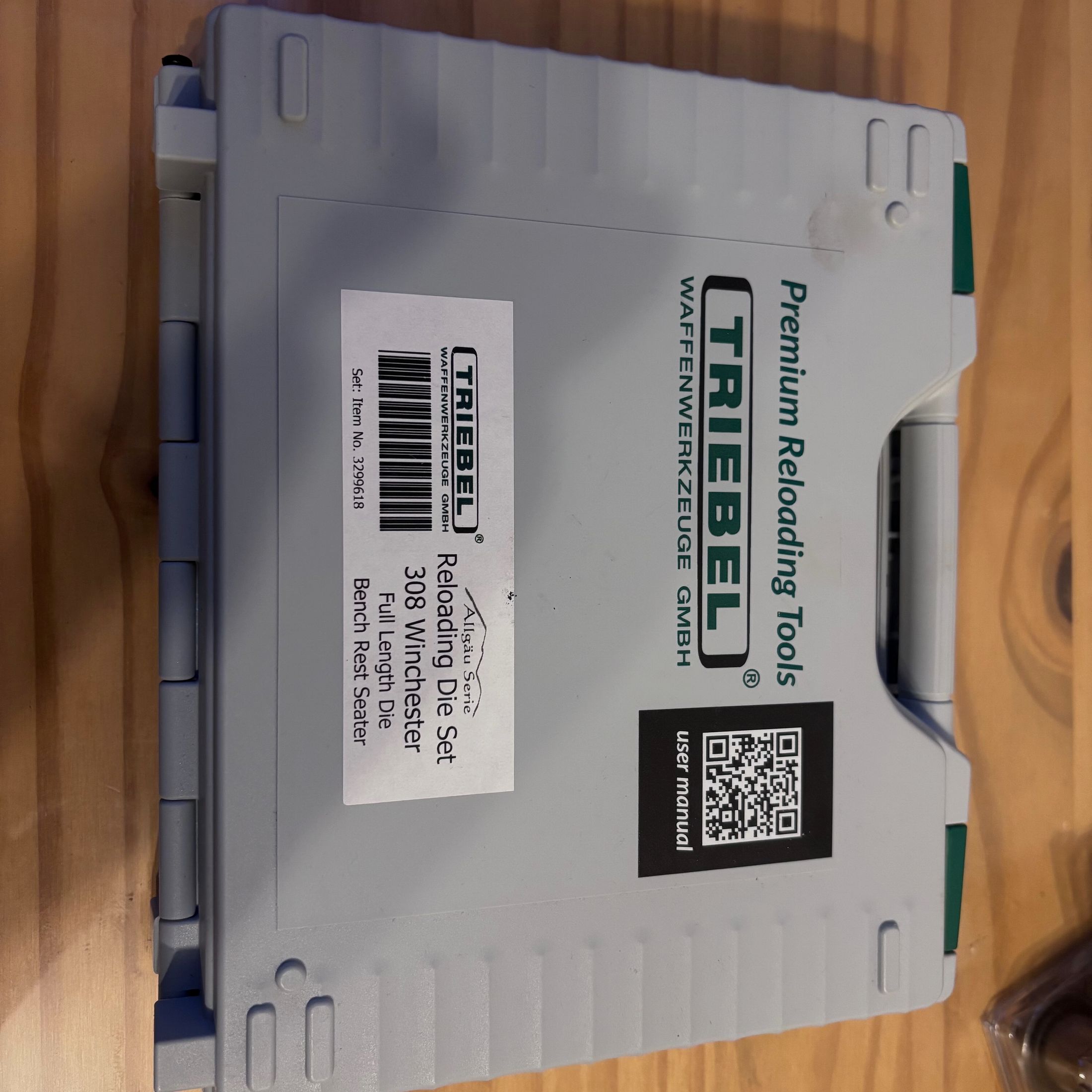 Triebel Matritzensatz Allgäu 308 Win Benchrest