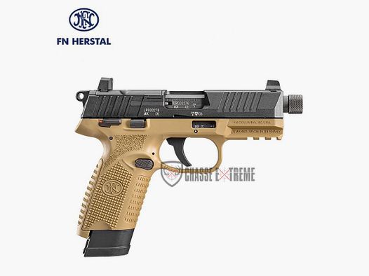 FN HERSTAL 502 Pistool Kal 22LR Tan/Zwart