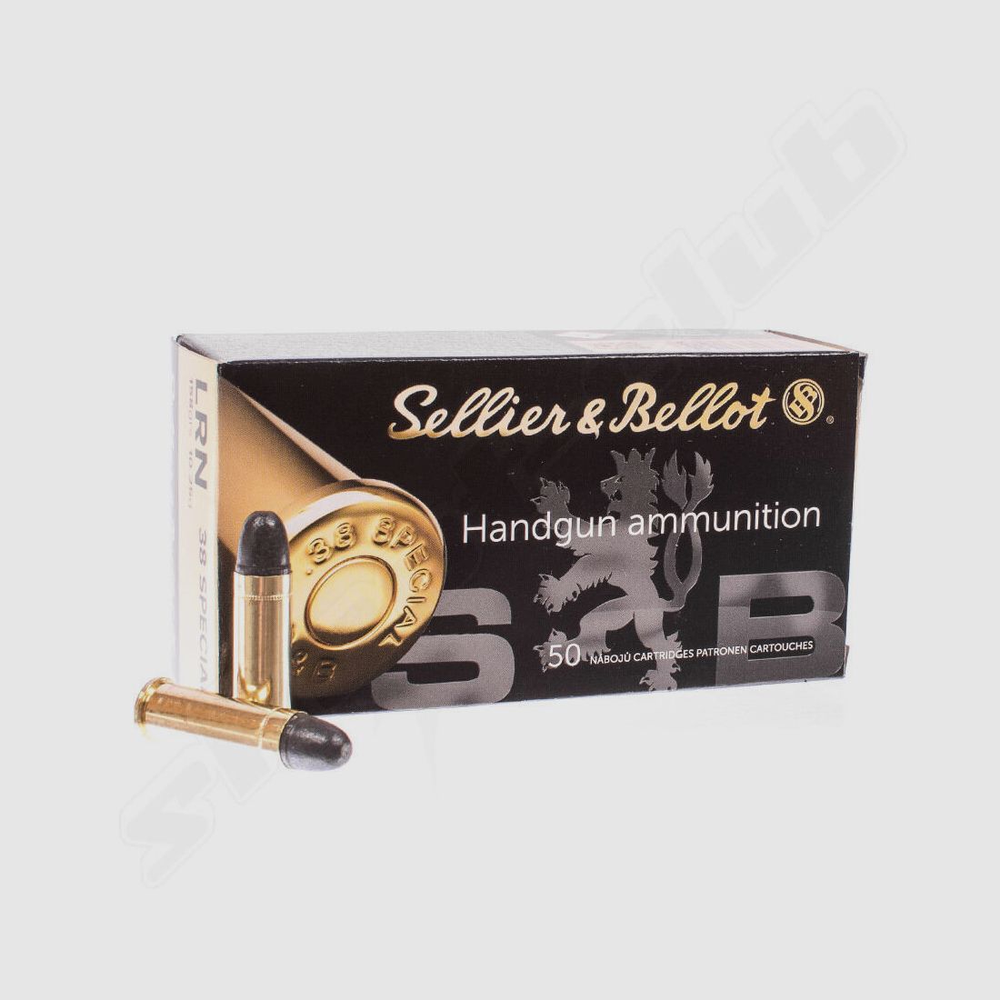 Sellier & Bellot	 LRN - 158grs 50Stk. .38Special