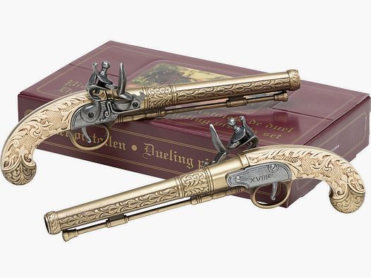Conjunto de pistolas de duelo del siglo XVI