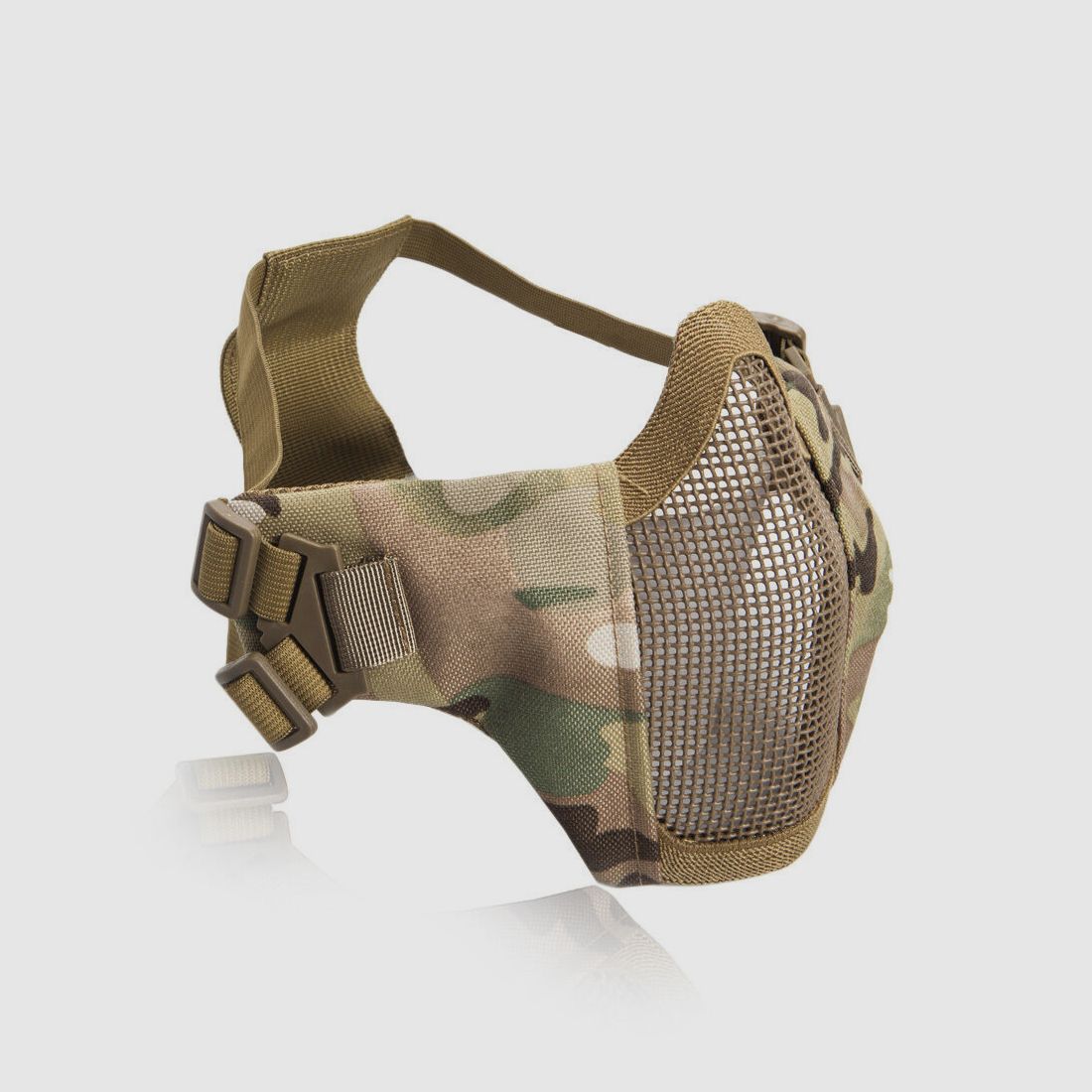 Strike Systems Maschera in Rete Metallica Maschera a Griglia Multicam CheekPads