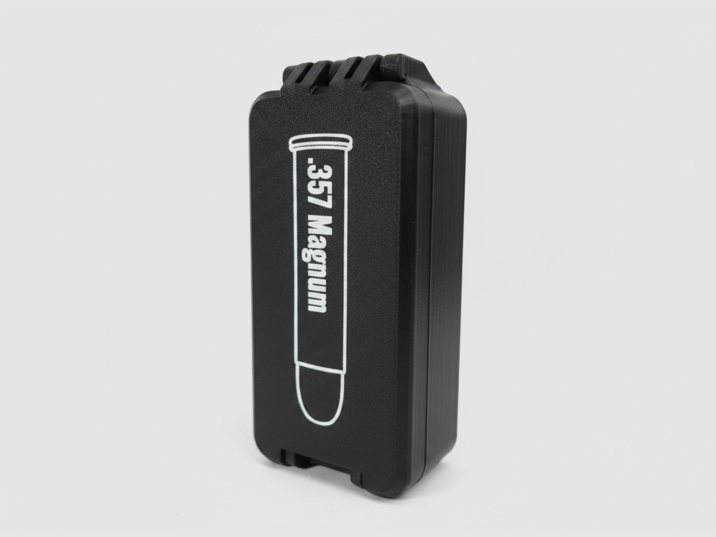 Filamelt Munitionsbox / 357 Magnum / 'Klapp- / Rastdeckel' / Patronenbox, Ammo Box