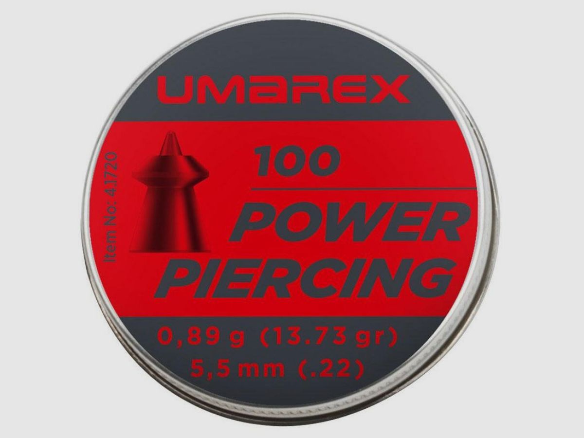 Umarex Power Piercing diabolo kogeltjes 5,5 mm 100 stuks 121-269, afbeelding 2 van 2