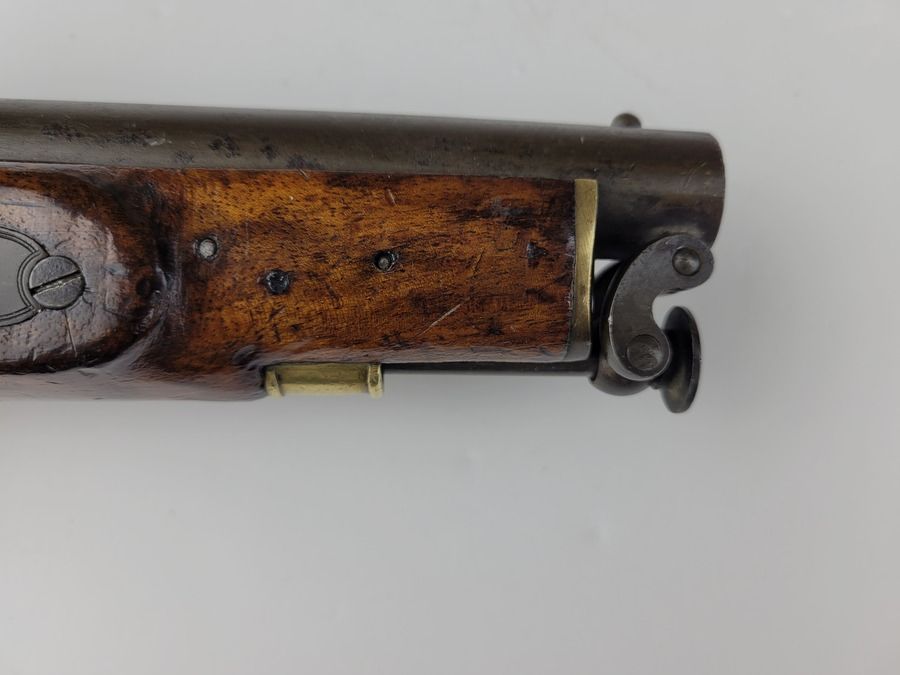 Seltene britische Marinepistole Modell 1849 mit Perkussion – Waffe von 1850 – Viktorianische Epoche – Ausgezeichneter Zustand, Bild 5 von 14