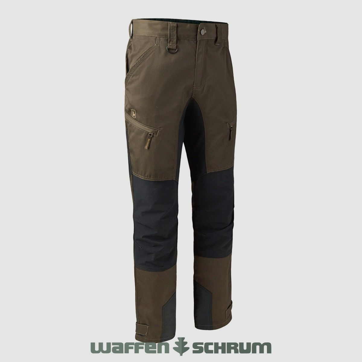 Pantaloni Deerhunter Rogaland Stretch con contrasto Fallen Leaf
