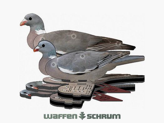 National Rifle Association FUD decoy dove 6-pack