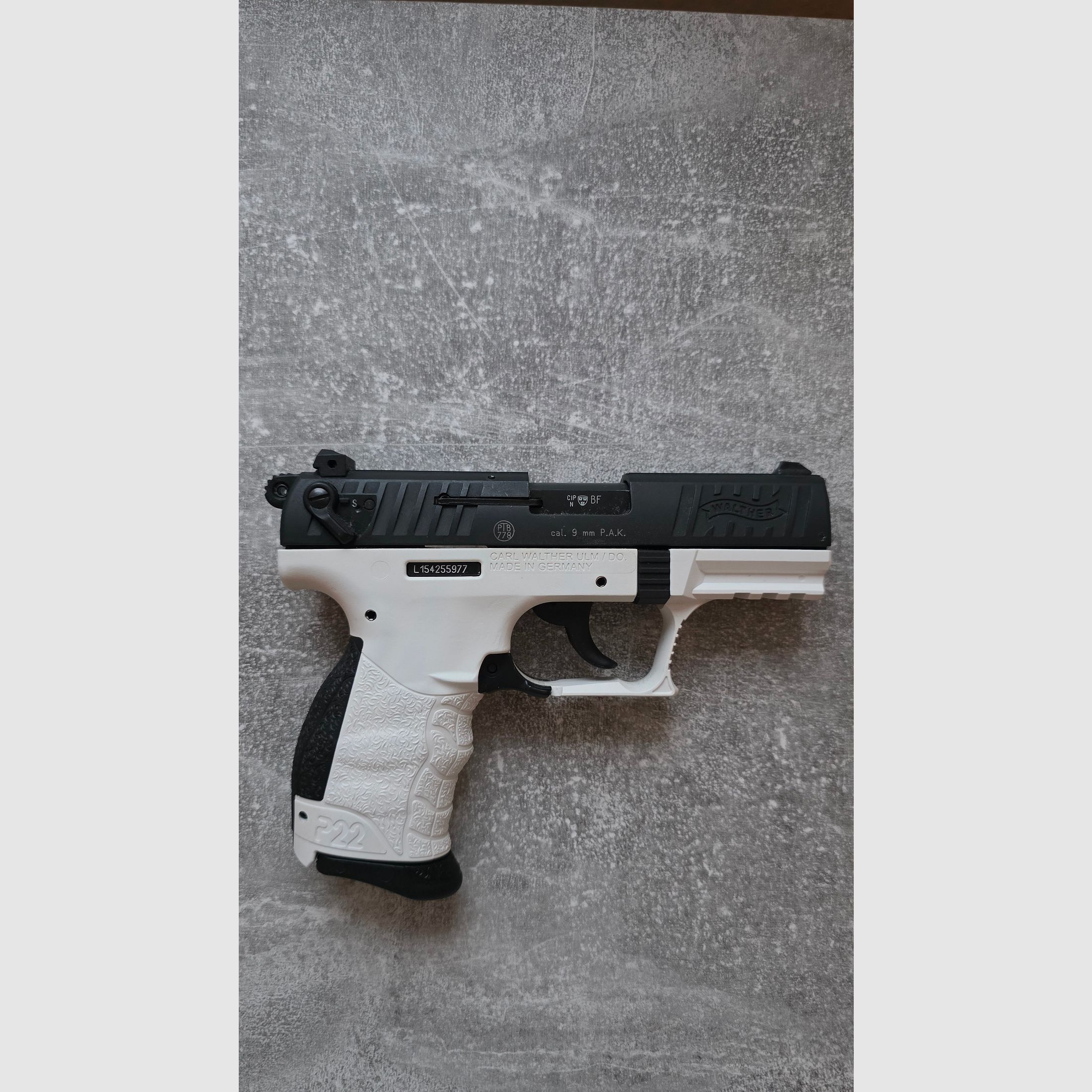 Walther P22Q "Chess" Edition 9mm PAK