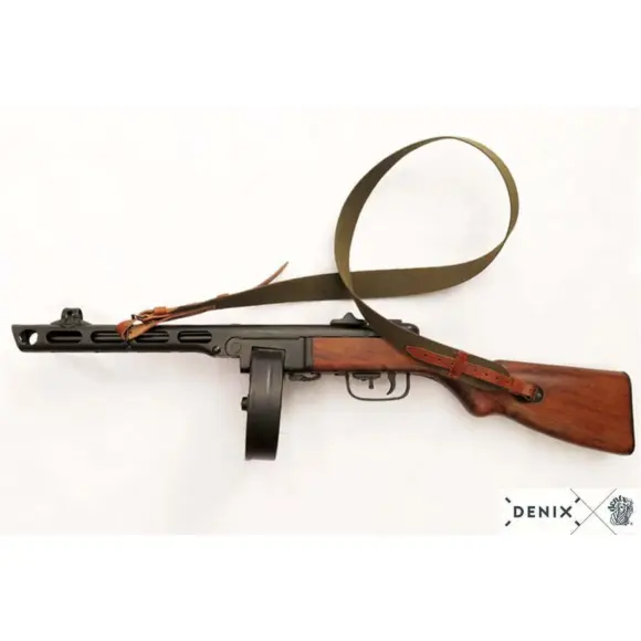 Réplique décorative Denix pistolet mitrailleur Russe PPSH-41, image 3 sur 10