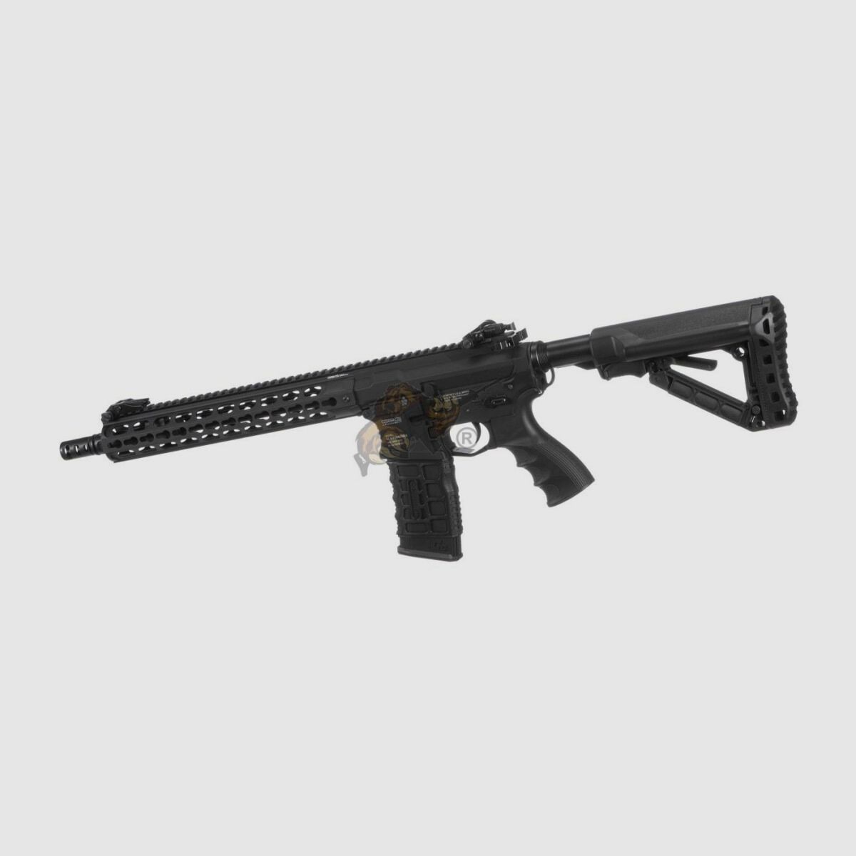 G&G GC16 WARTHOG 12" z ETU w czarnym Airsoft S-AEG wolny od 18