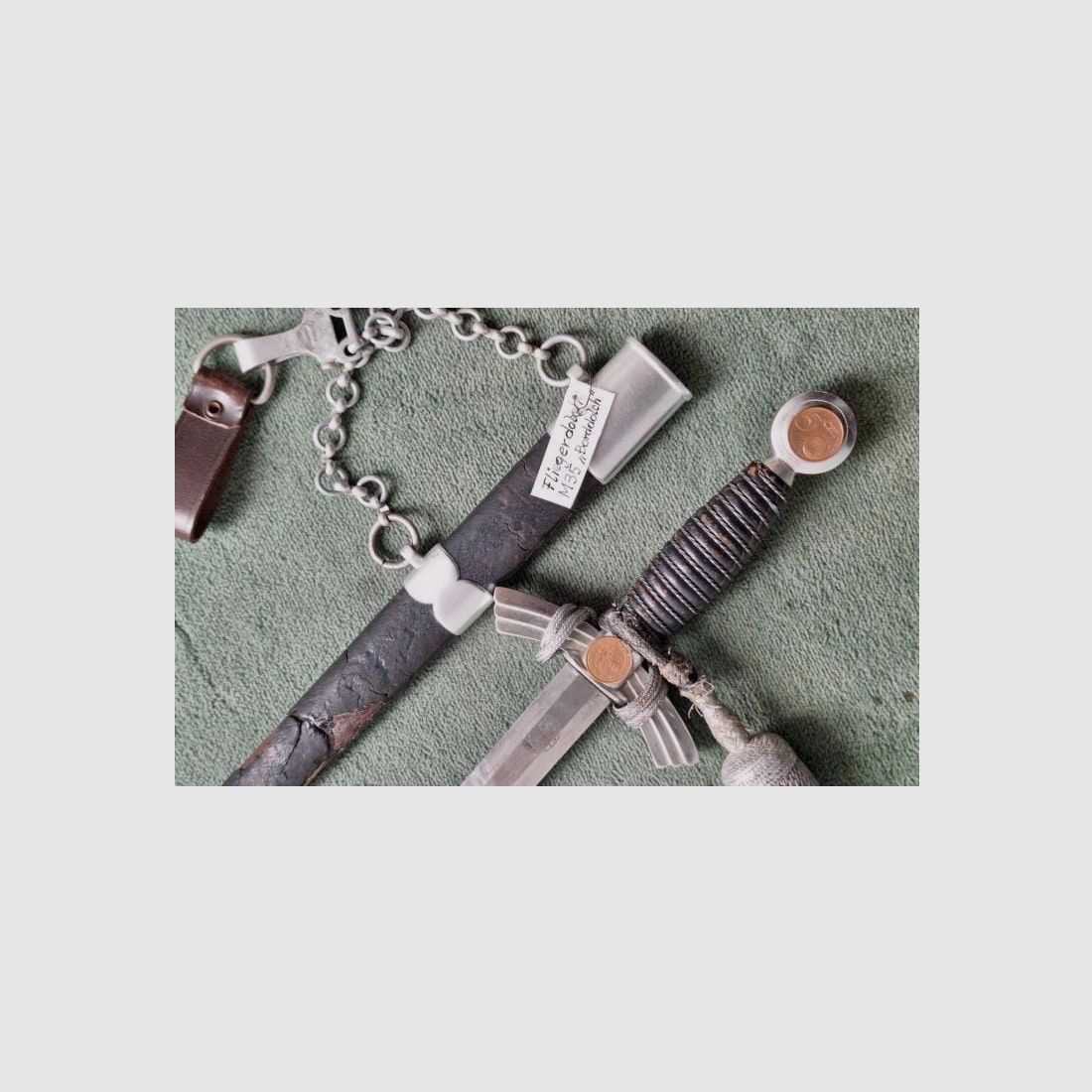 !!! ZUM LETZTEN MAL !!! Borddolch Original (Luftwaffe)