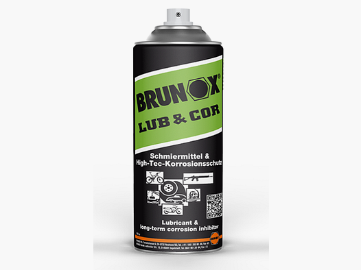 Waffenöl Brunox Spraydose Lub & Cor 4ooml