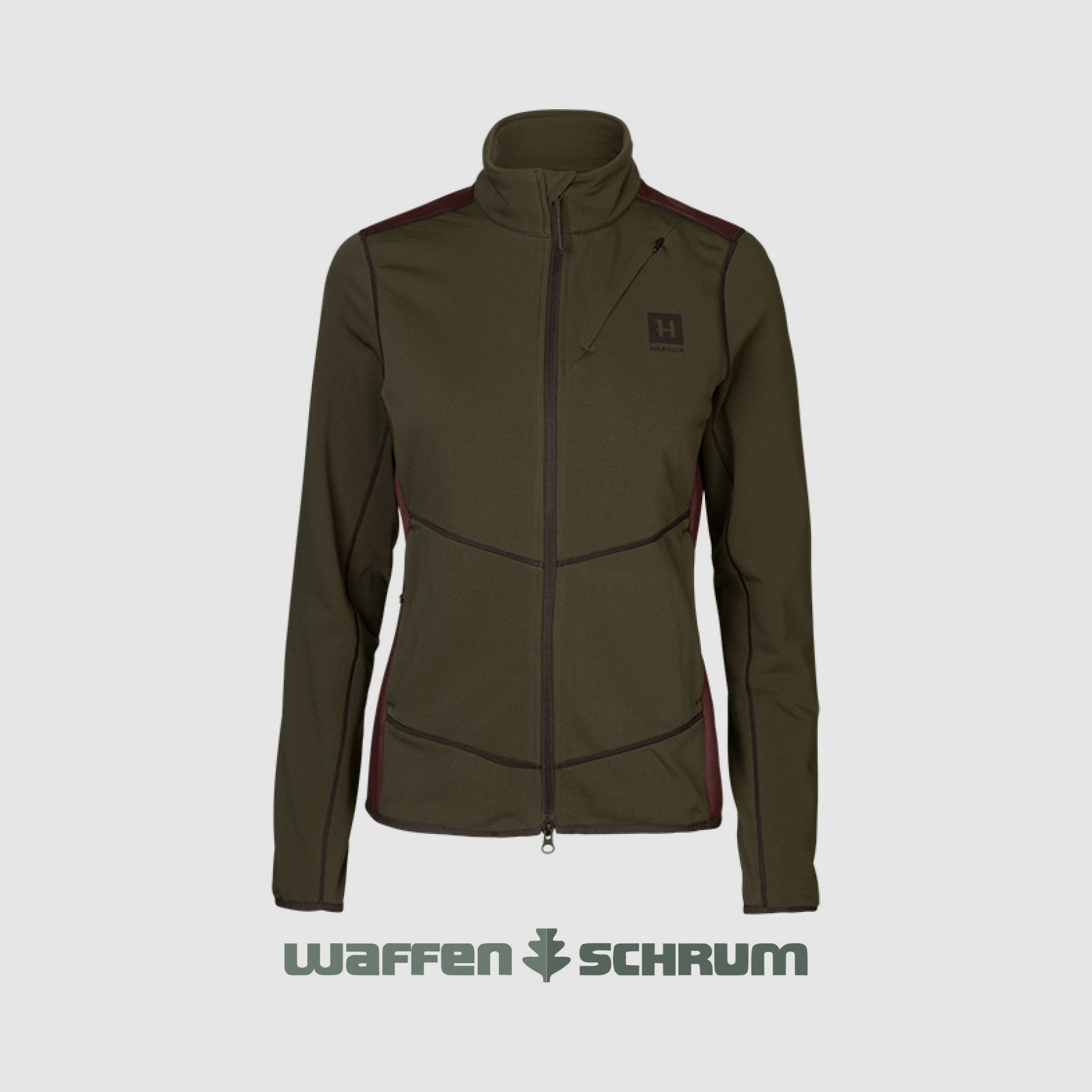 Härkila fleece jacket Oda willow green