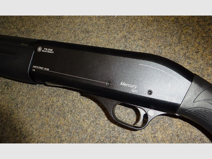 SL shotgun Mercury "Hunting Light" synthetic, Cal.12/76, 69cm barrel, +interchangeable chokes, like new