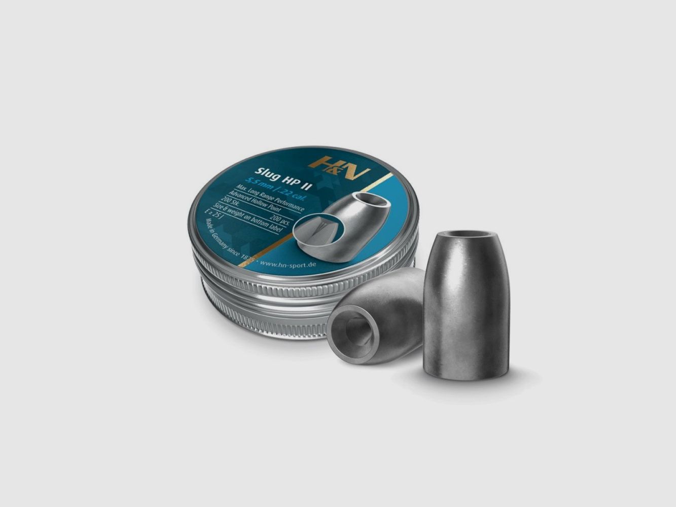 HN Geschosse 5,5 MM .217 SLUG HP2
