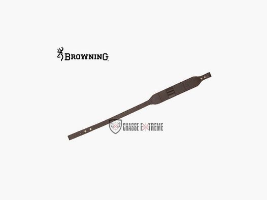 Bretelle BROWNING Heritage 2 Cuir avec Cartouchière Brun