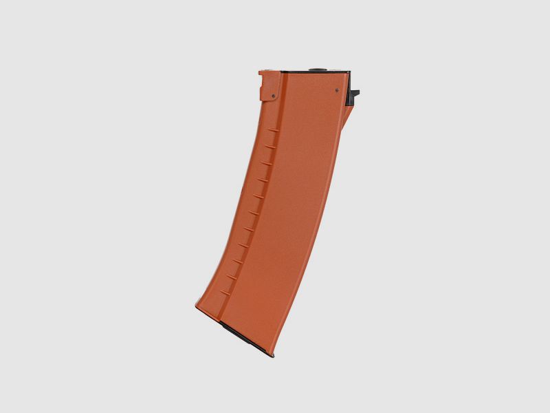 150rds Polymer AK74/AK105 Midcap Magazin, Orange