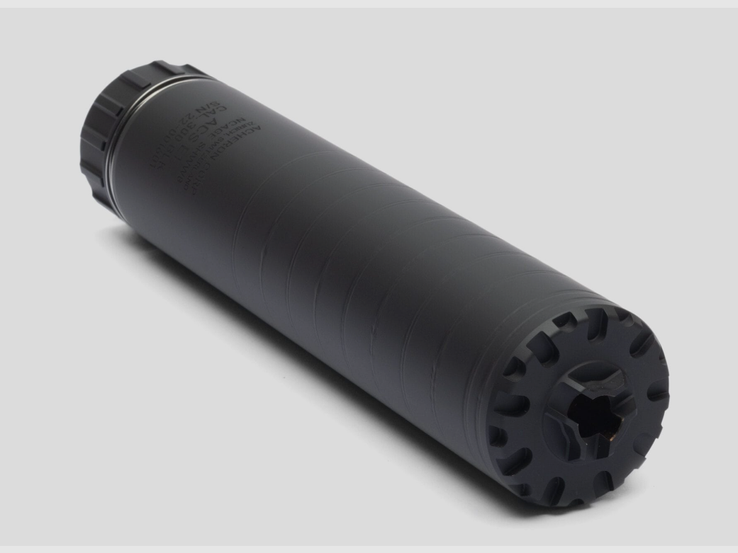 Schalldämpfer ACS E1 HexaLug 5.56 Schwarz, Bild 1 von 2