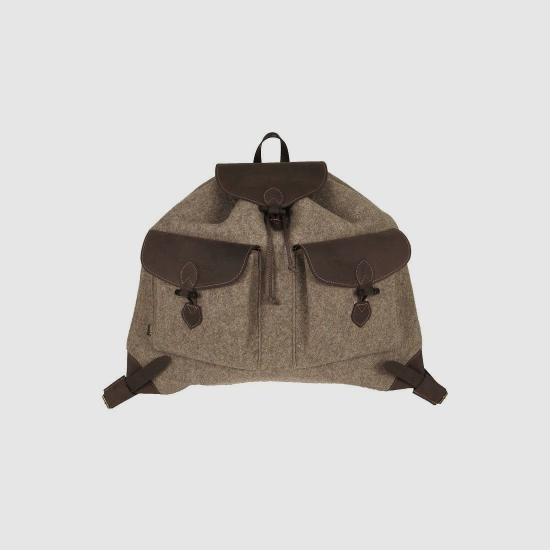 AKAH Wollfilz-Rucksack lautlos