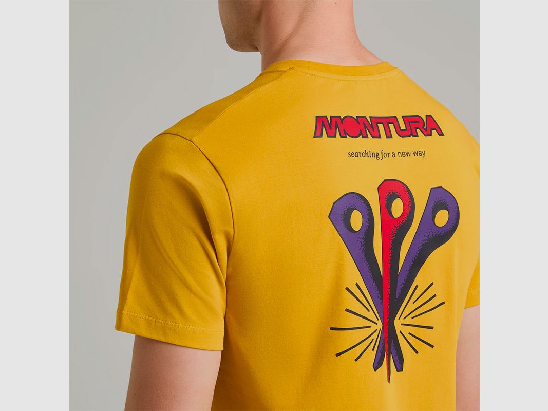 T-SHIRT – MONTURA – PITONS Senf, Bild 3 von 8