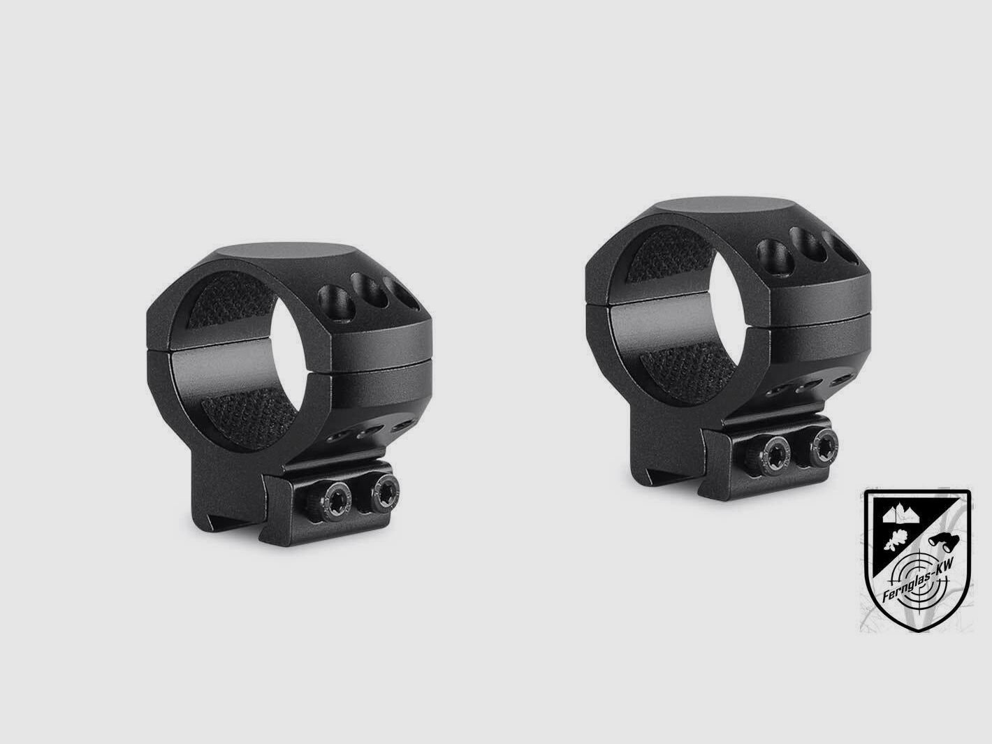 Hawke 24106 Taktische Ringmontagen 30mm 2 Stück 9-11mm Mittel