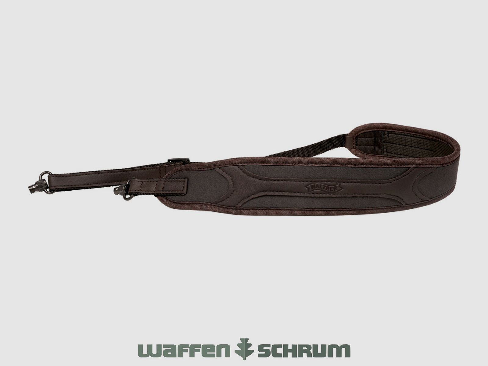 Walther Gewehrriemen RS3 Anthrazit - Leder