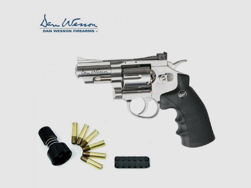 CO2 Revolver ASG Dan Wesson 2,5" BBS, afbeelding 2 van 4