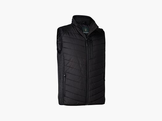 DEERHUNTER Moor Gilet imbottito con maglia Nero