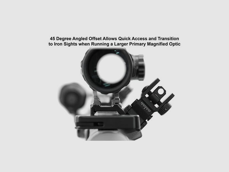 UTG 45 Degrés FlipUp Viseur Arrière