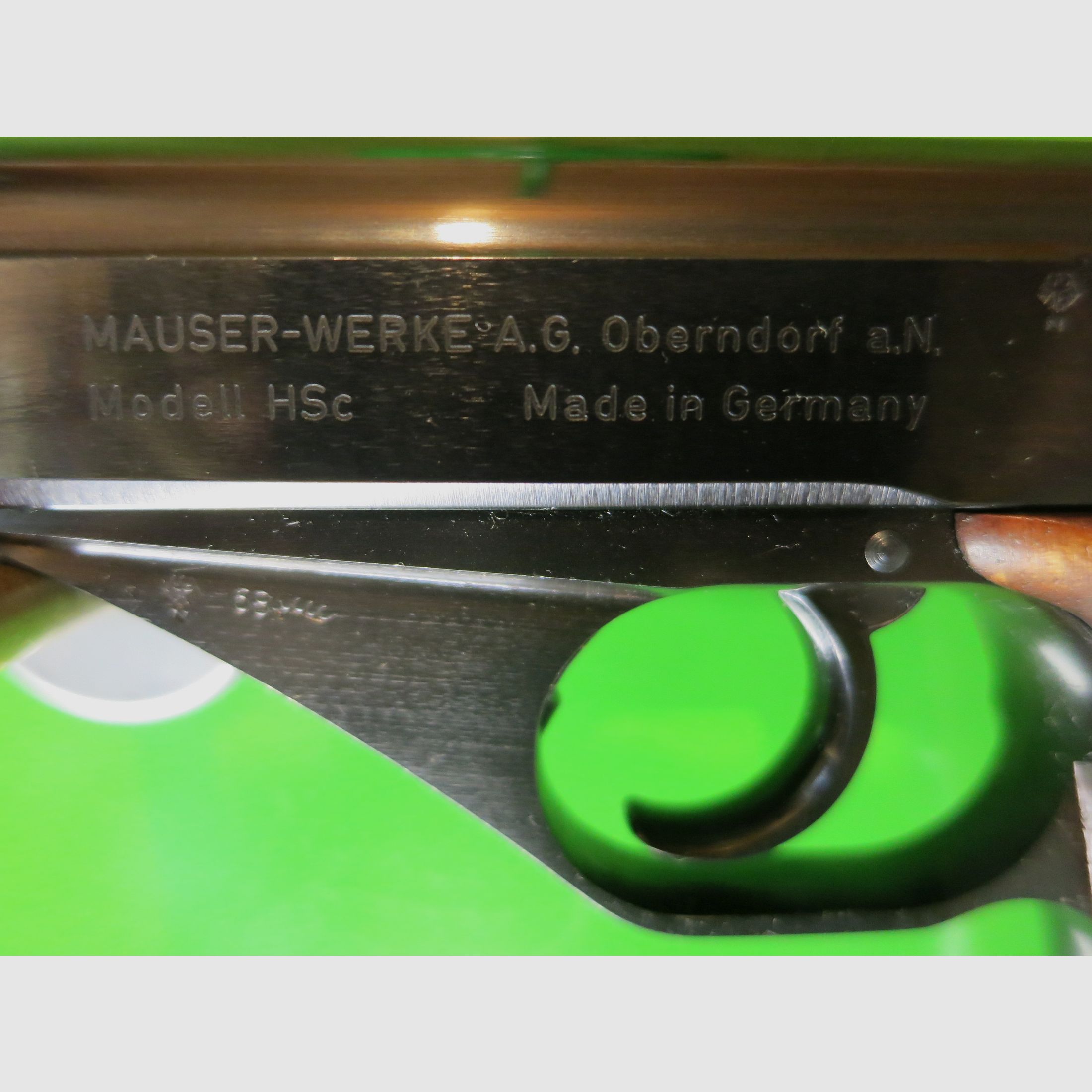 Mauser HSc Sport- Trainingspistole 4mmM20 -Sammlerwaffe-     #40-, Bild 4 von 9