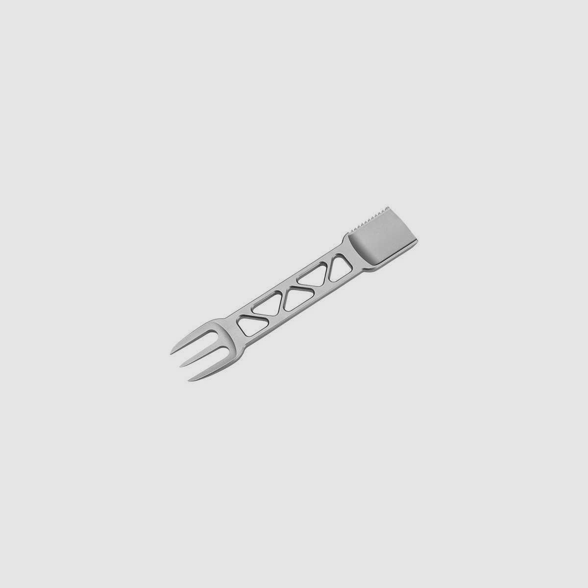 Metalbite Herramientas multifuncionales - Cuchillo 20mm Tenedor Cuchara Boker Plus