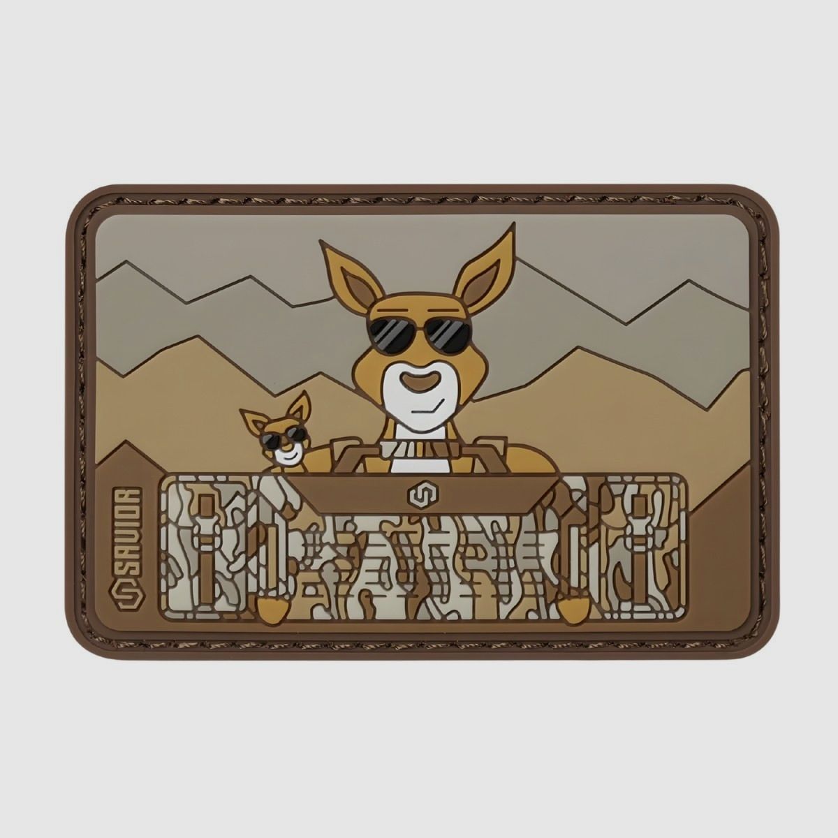 Savior - Patch - Kangaroo Dad - SAV-PA-KANGAROO, zdjęcie 1 z 2