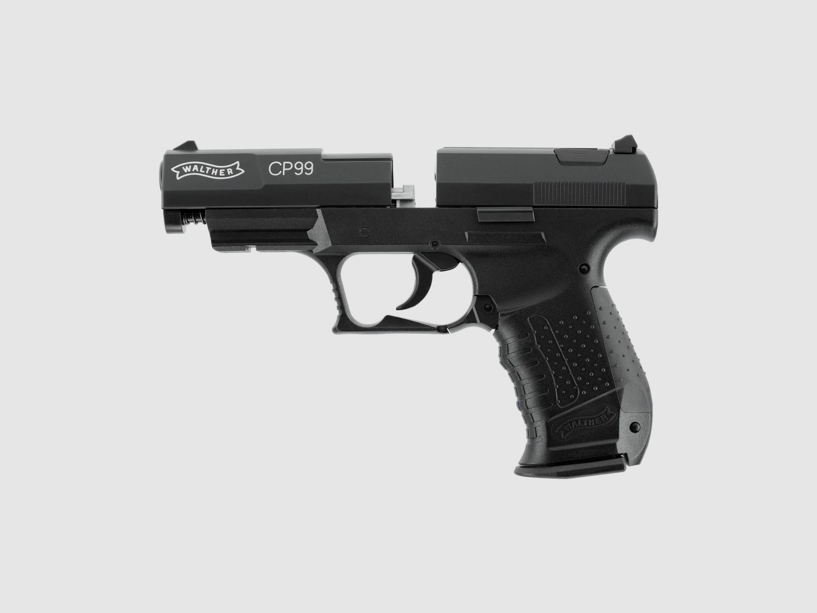 WALTHER CP99 CO2 Air Pistol 4.5mm Diabolo < 3.5 J Black