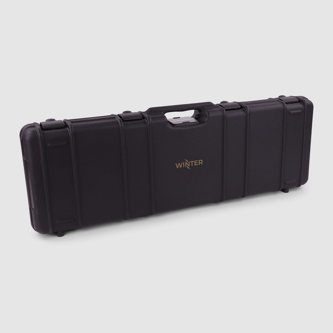 Winter Gewehrkoffer W10 103 cm für 1 Langwaffe – PP Kunststoff, 4 Push-Pull Verschlüsse, Raster (Night)