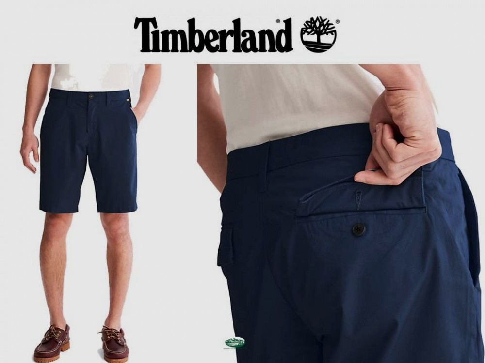 TIMBERLAND Korte Chino voor Heren Marineblauw, afbeelding 2 van 2